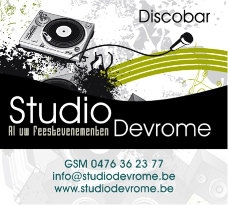 feest-DJ's Beveren-aan-den-Ijzer | Discobar Studio Devrome